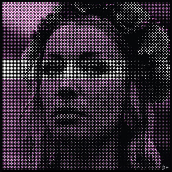 Inna (halftone pointillize technique)