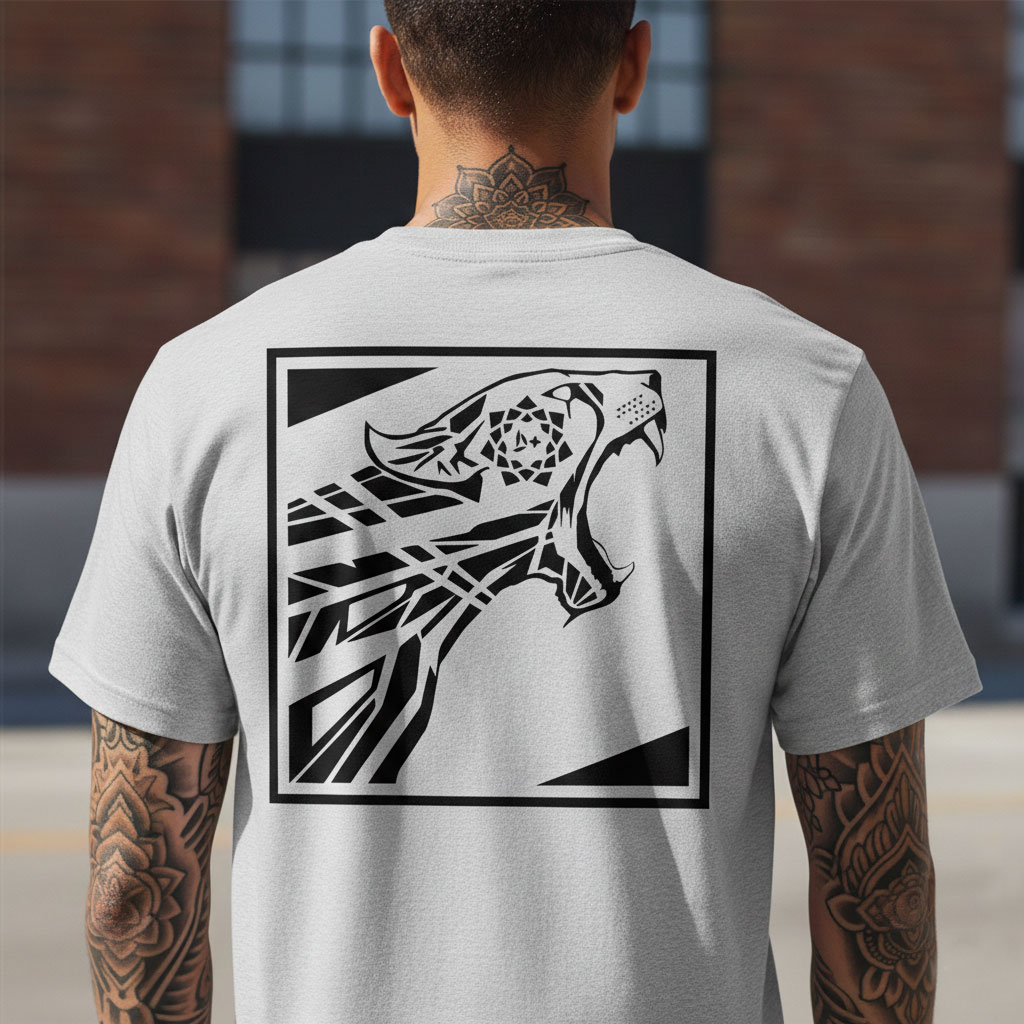 Hic sunt leones (grey/black) details