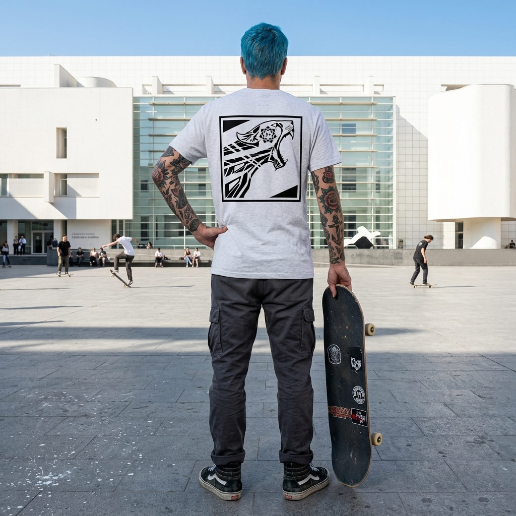 Hic sunt leones (grey/black)